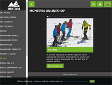 Tablet Screenshot of montevia.skischoolshop.com