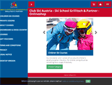 Tablet Screenshot of csa.skischoolshop.com