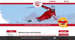 Desktop Screenshot of mayrhofen3000.skischoolshop.com