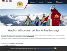 Tablet Screenshot of mayrhofen.skischoolshop.com
