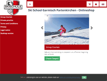 Tablet Screenshot of gap.skischoolshop.com