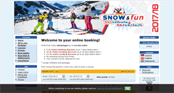 Desktop Screenshot of hinterglemm.skischoolshop.com