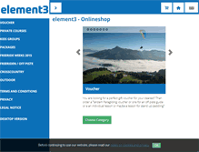 Tablet Screenshot of element3.skischoolshop.com